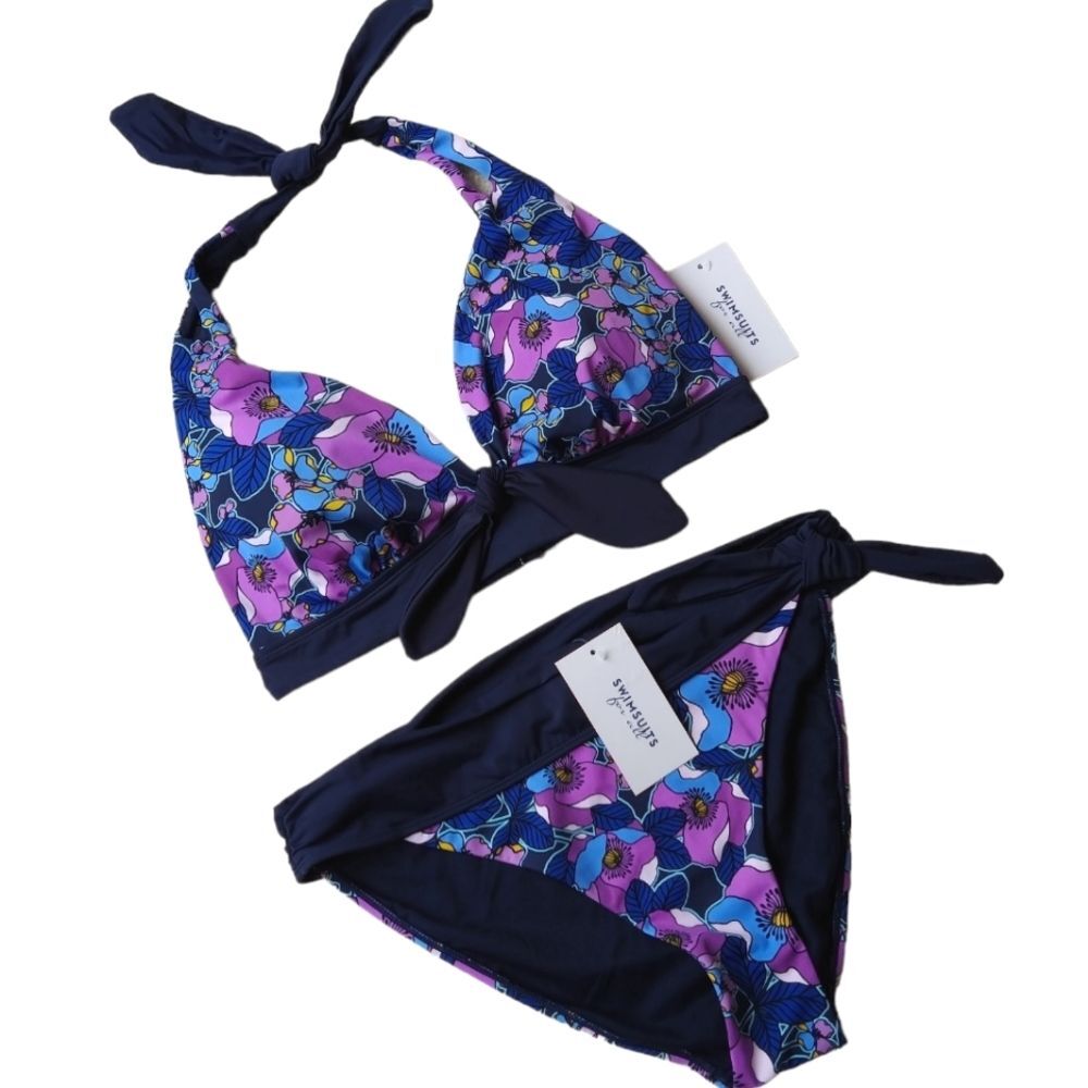 NWT Swimsuits for All Bikini Set